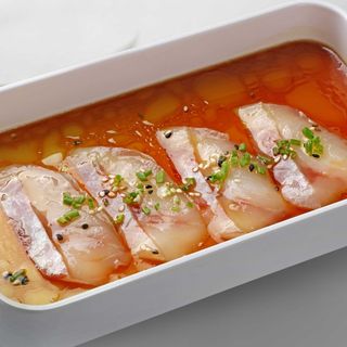 057.- Carpaccio di brazino