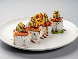 114.- Tataki salmon roll