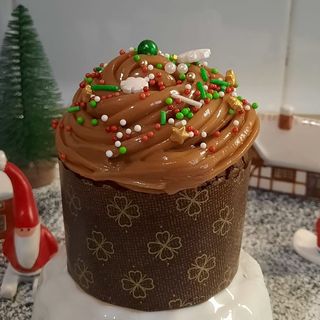 Mini Panettone di Brownie Farcito
