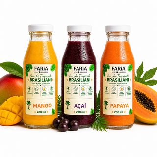 Degustazione Tropicale – 3 Succhi da 200 ml