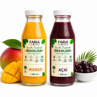 Degustazione Tropicale – 2 Succhi da 200 ml.