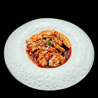 Pollo piccante con arachidi del Sichuan - freddo