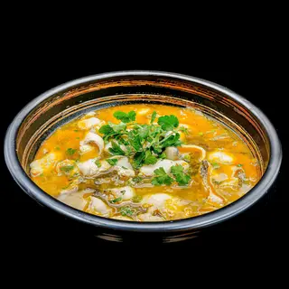SUAN CAI YU PIAN – PESCE CON VERDURE FERMENTATE