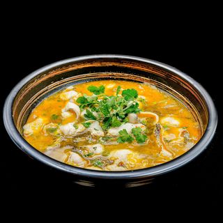 SUAN CAI YU PIAN – PESCE CON VERDURE FERMENTATE