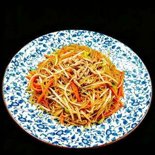 SPAGHETTI DI RISO CON POLLO