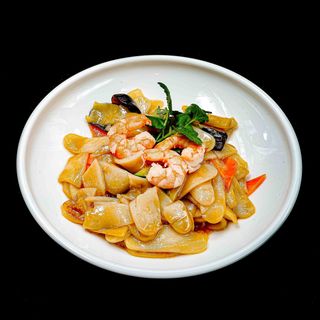 GNOCCHI DI RISO CON GAMBERI