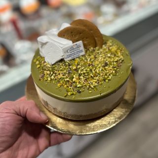 Cheesecake al pistacchio