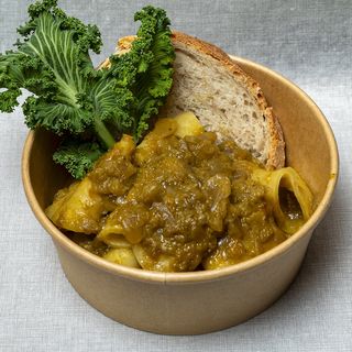 Paccheri alla genovese vegana 