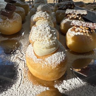Mini bombolone cioccolato bianco