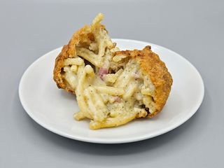 Supplì di pasta carbonara