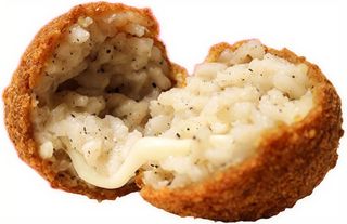 Supplì cacio e pepe