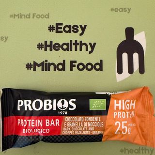 Probios Barretta proteica cioccolato fondente