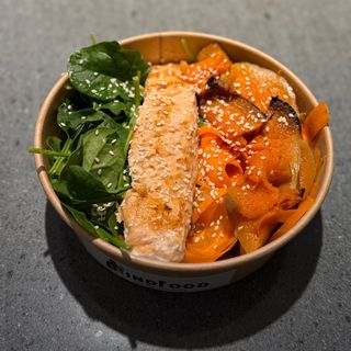 Golden salmon