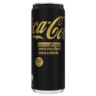 Coca zero zuccheri e caffeina