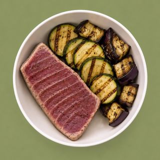 Tonno + verdure (verdure in base alla disponibilità)