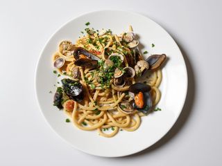 Scialatielli con frutti di mare