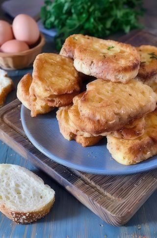 Pane fritto con uovo
