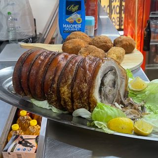 Porchetta con patate