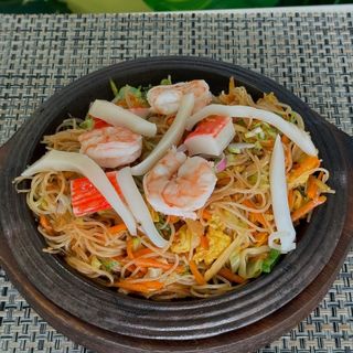 Spaghetti di soia Frutti di mare