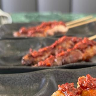 Spiedini di pollo con salsa nduja