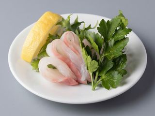 Branzino sashimi
