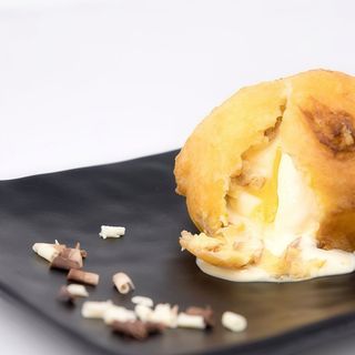 Gelato fritto cioccolato