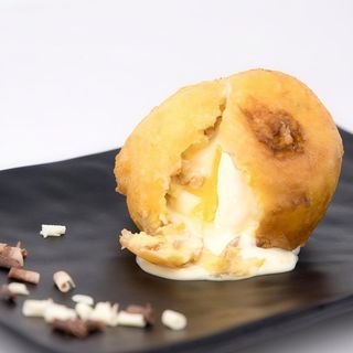 Gelato fritto nocciola