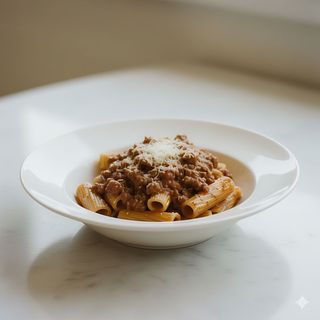 Rigatoni al ragù della nonna