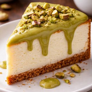cheesecake al pistacchio