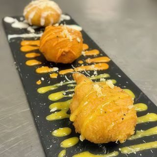 Tris di frittatine di pasta