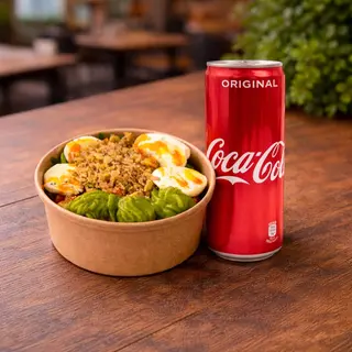 Poke grande + Bibita