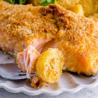 22 - Salmone fritto in tempura