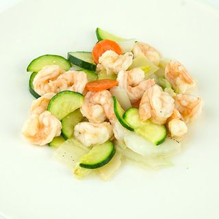 206 - Gamberi con verdure