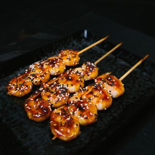 208 - Spiedini gamberi 3 pezzi