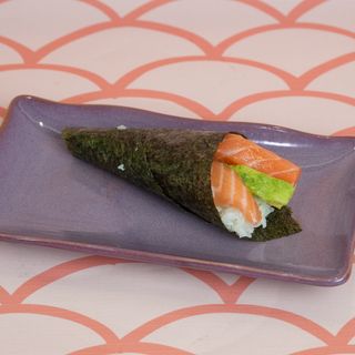 Temaki salmone