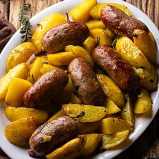 Salsiccia e patatine