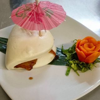 39S Guao Bao con maiale in salsa BBQ