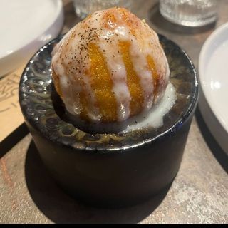 Arancino cacio e pepe