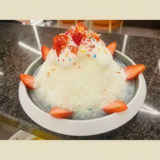 Shaved snow vaniglia