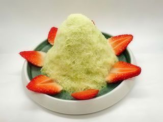 Shaved snow matcha