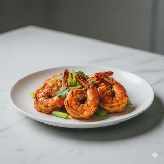 Tandoori prawn