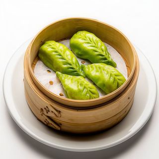 3a. Ravioli di verdure al vapore - 4 pezzi