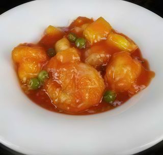 Gamberetti in agrodolce