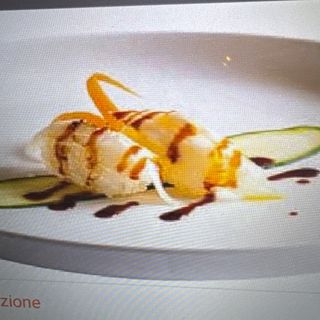 Nigiri Suzuki flambè