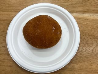 Iris fritta con ricotta