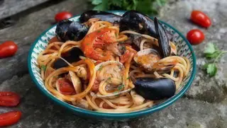 Spaghetti allo scoglio