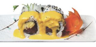 Uramaki tuna e mango4 pezzi