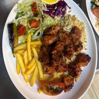 Shish kebab agnello