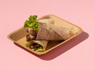 Piadina maiale brasato