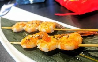 Spiedini di gamberi 2 pezzi